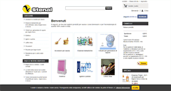 Desktop Screenshot of negozio.stenal.it
